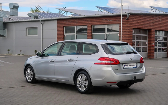 Peugeot 308 cena 37500 przebieg: 146526, rok produkcji 2016 z Środa Śląska małe 529